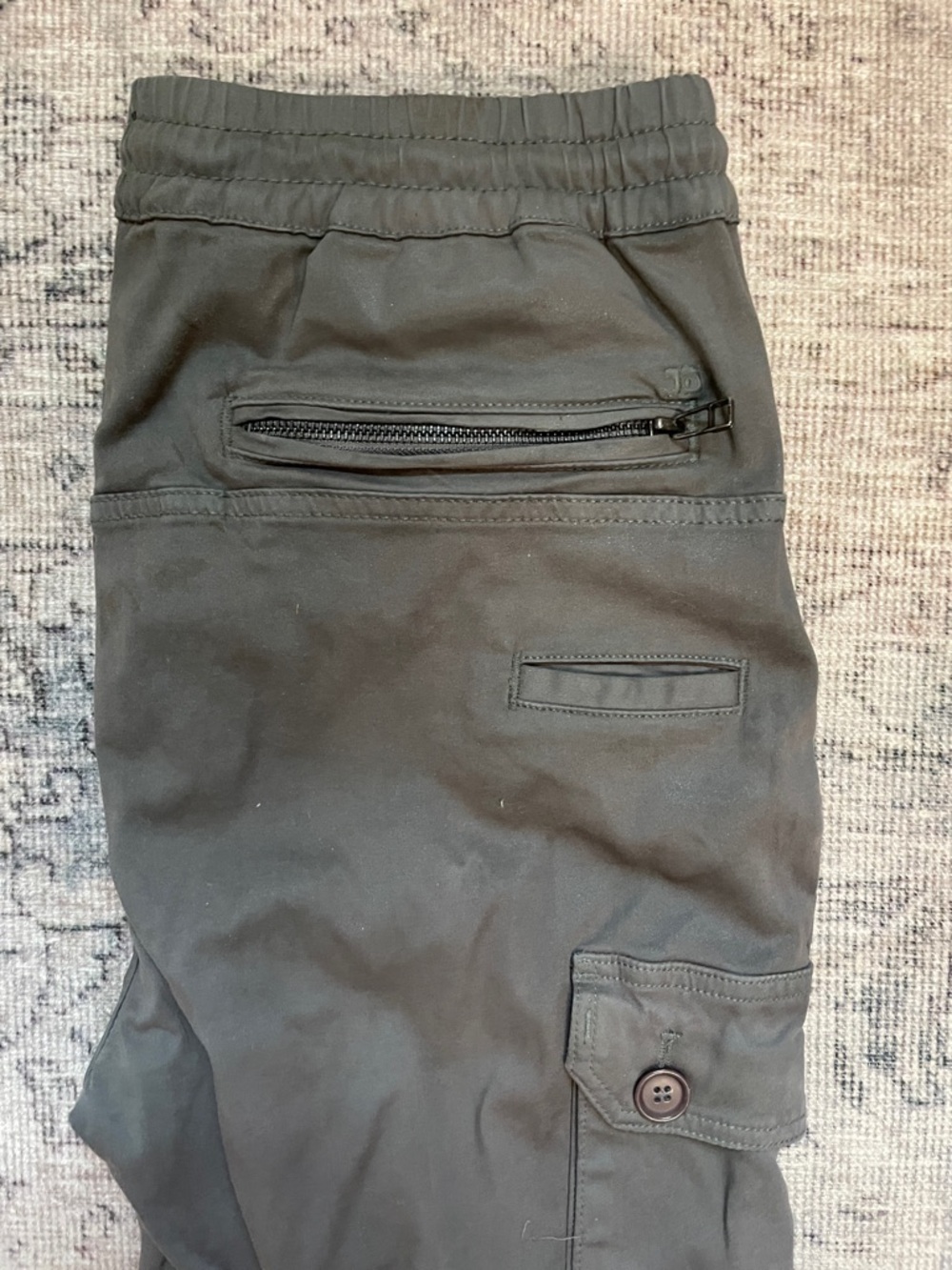 Joe's Jeans Gray Cargo Jogger Pants - Picture 4 of 4